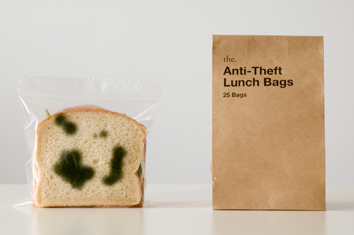 Anti-theft lunch bags