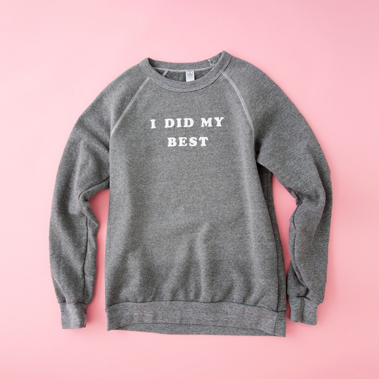 She Did Sweatshirt